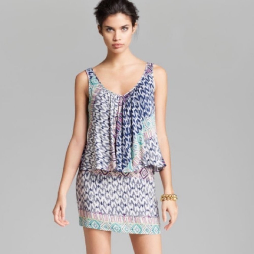 Anthropologie tiered dress plenty by Tracy Reese